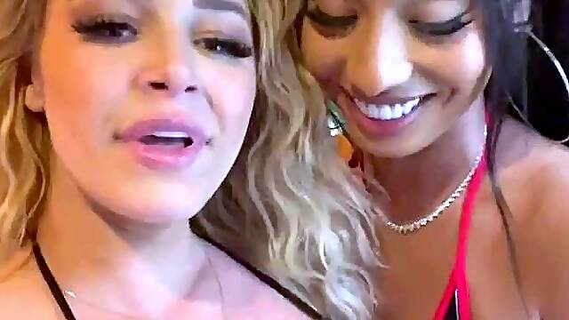 Lesbian big boobs babes
