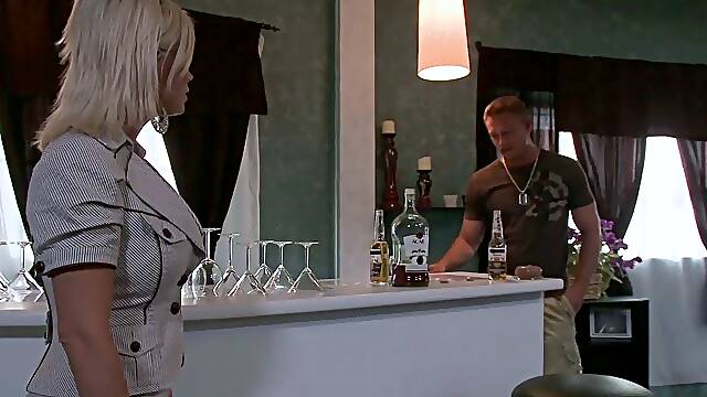 Gorgeous blonde giving what she wants