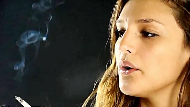 Danielle smoking