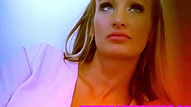 Hot secretary gets touched by strangers in cinema