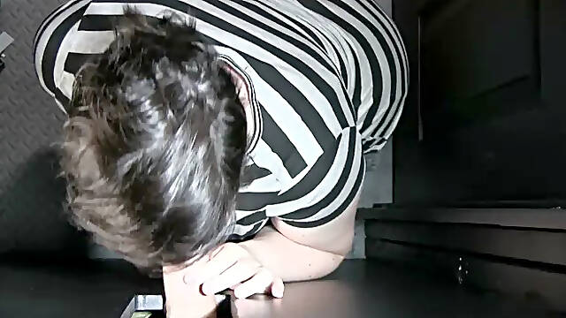 Gloryhole Secrets: Brunette BBWs Take It Deep in POV