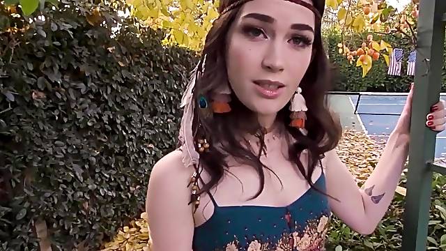 Sexy gypsy from magical garden