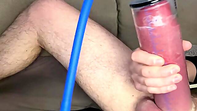 My large wang dick pump