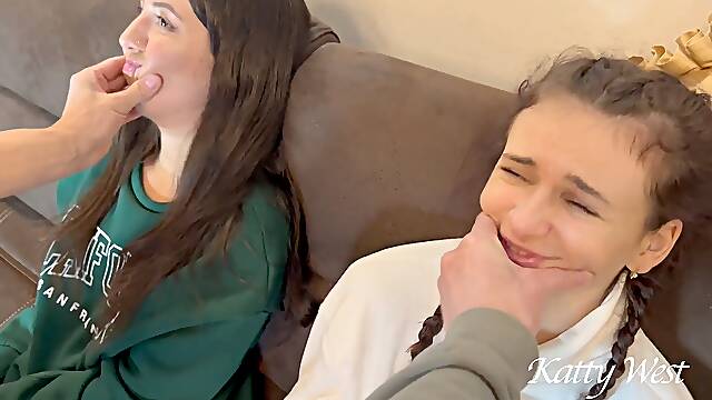 We picked up two cuties with a buddy and humped them hard. 1 version