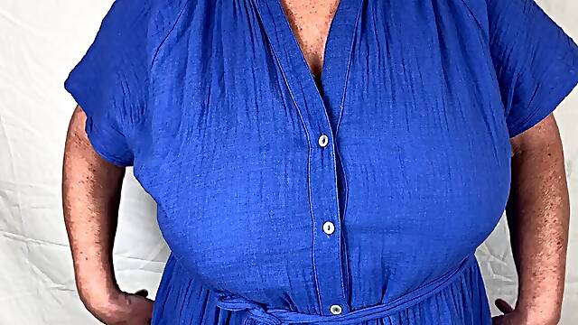 Mrs Mature soles is just home from church Part - 1