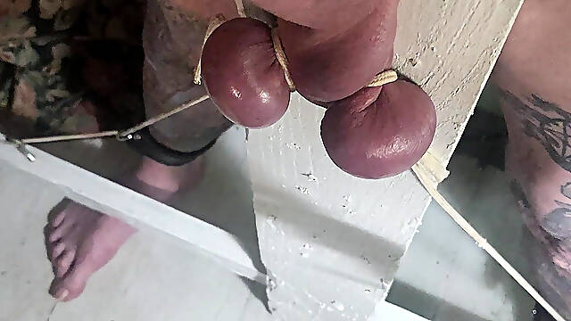 Goode Girl Unholy Crucifix Ballbusting Pt2
