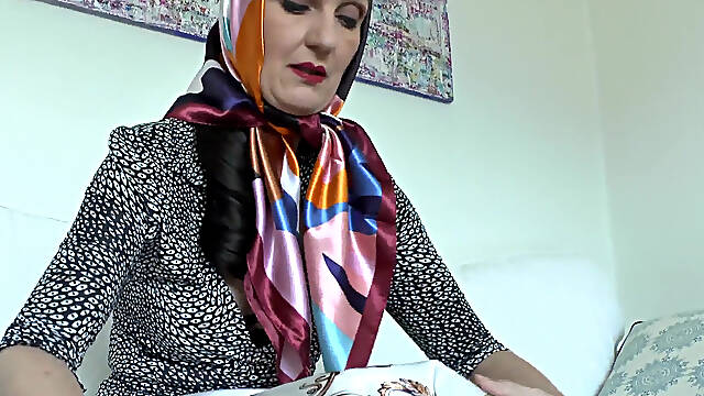 My Shiny Satin Scarves Will Turn You on! Lady Victoria Valente