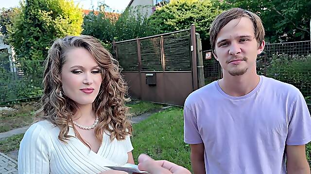 Stanley Johnson fucked Una Fairy in thong and rode